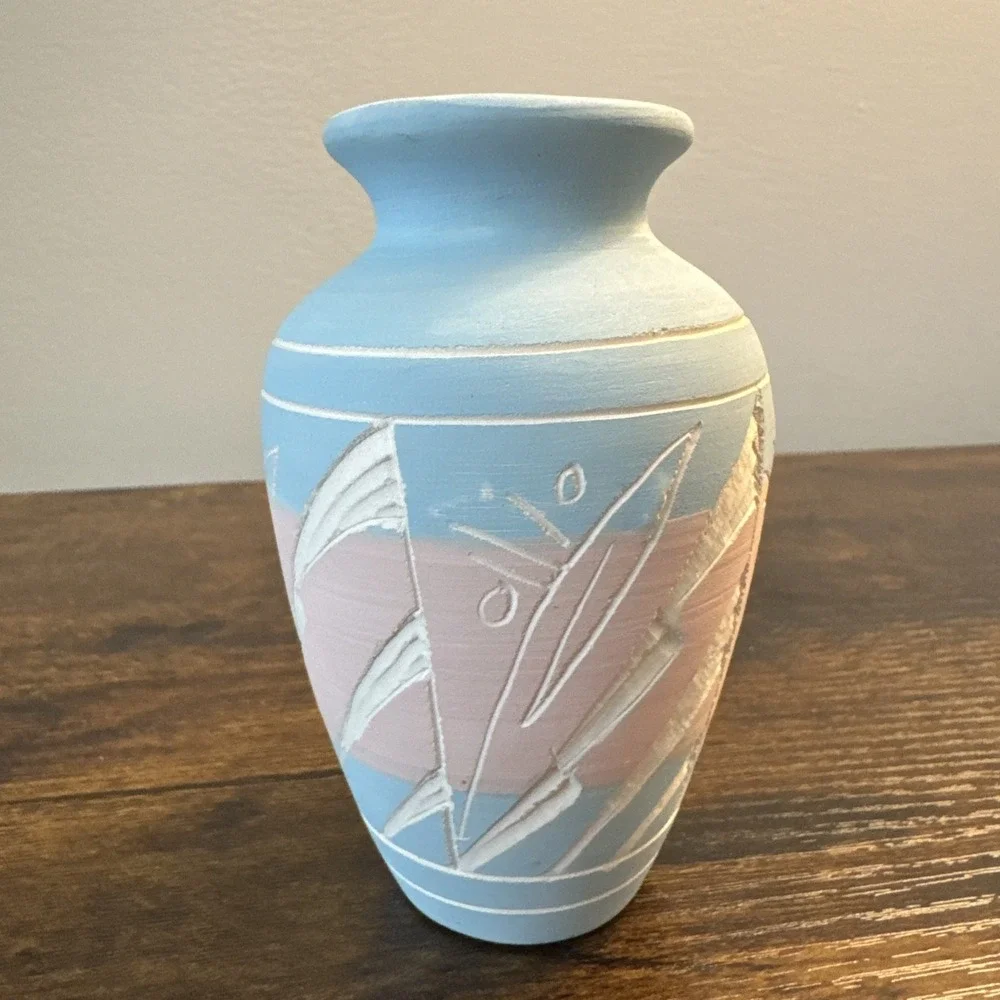VTG Etched Navajo Pottery Small 4